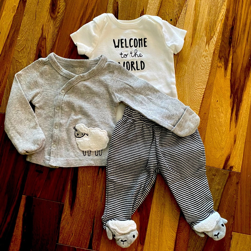 Newborn 3 piece set